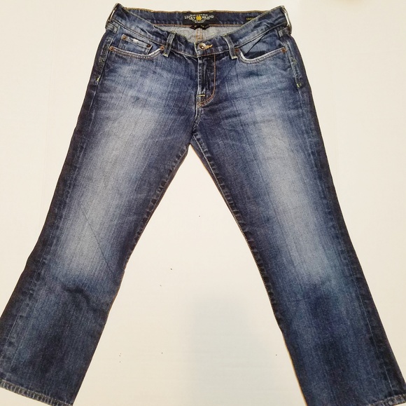 Lucky Brand Womans 6/28 Sweet'N Straight Crop - Picture 2 of 8